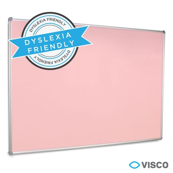 Coloured Whiteboard - Pink - Education Whiteboard