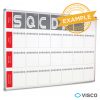 Printed SQCDP Visual Management Board -T&R Precision - Visco